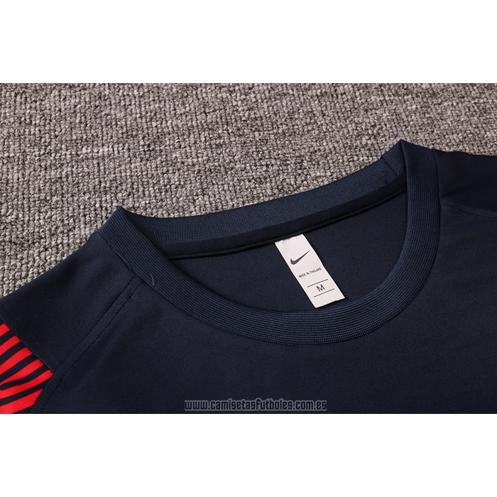 Chandal del Paris Saint-Germain Manga Corta 2020-2021 Azul